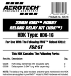 AeroTech HDK-16 RMS-29/40-120 Hobby Delay Kit (3-Pack) - 43516