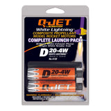 Quest Q-Jet™ D20-4W White Lightning Rocket Motors Value 12-Pack - Q6374