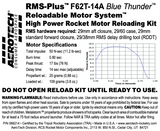 AeroTech F62T-14A RMS-29/60 Reload Kit (1 Pack) - 066214