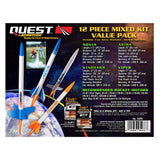 Quest Multi-Rocket Classroom Value Pack 12 Rockets - Q5478