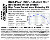 AeroTech I225FJ-14A RMS-38/480 Reload Kit (1 Pack) - 092214